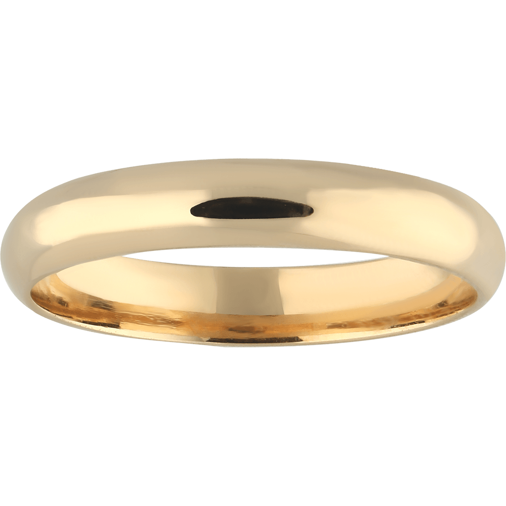CLASSIC komfortiškas vestuvinis žiedas 4 mm pločio