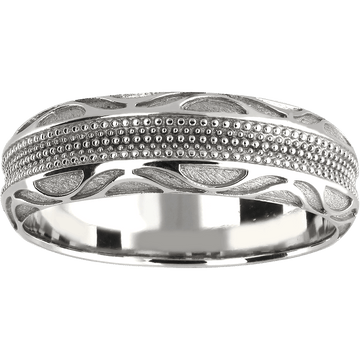 CREATIVE 3D dizaino vestuvinis žiedas