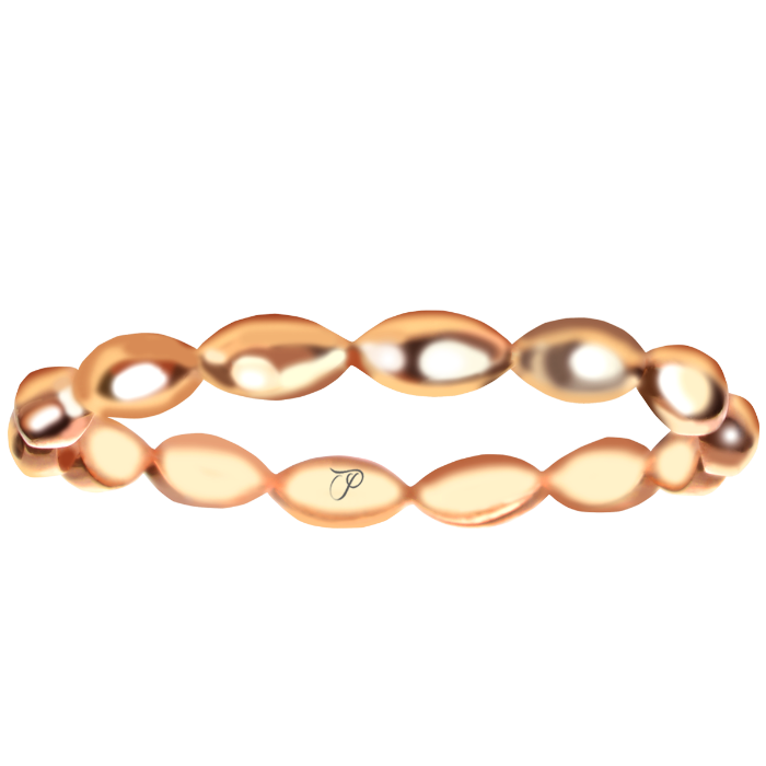 BASIC rasos lašelių žiedas