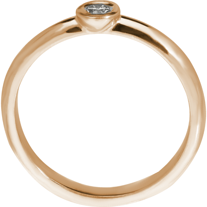 SOLITAIRE romantiškas sužadėtuvių žiedas ar žiedas moterims, su briliantu