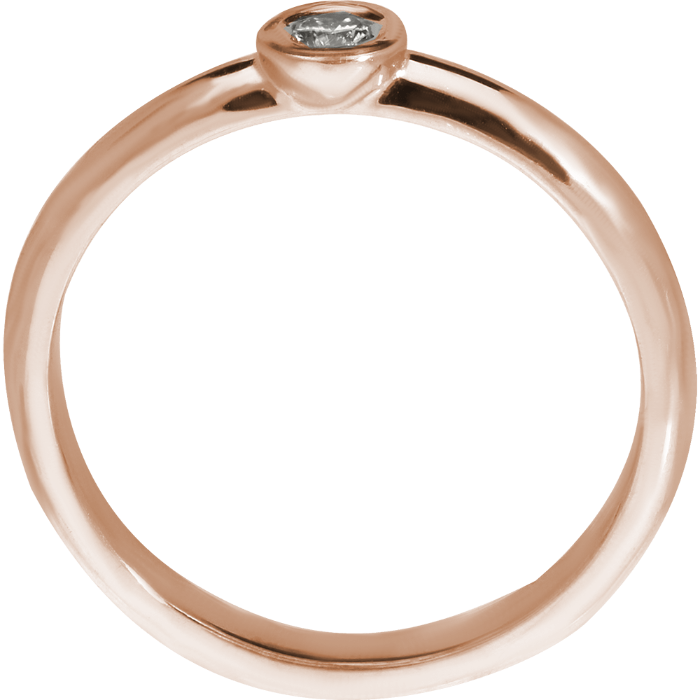 SOLITAIRE romantiškas sužadėtuvių žiedas ar žiedas moterims, su briliantu